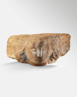 Emily Young(British, born 1951)Purbeck Blue Angel 64.7 cm. (25 1/2 in.) wide: Emily Young (British, born 1951) Purbeck Blue Angel purbeck blue marble 64.7 cm. (25 1/2 in.) wide Carved circa 1999 Footnotes: Provenance With The Fine Art Society London, where acquired by the prese