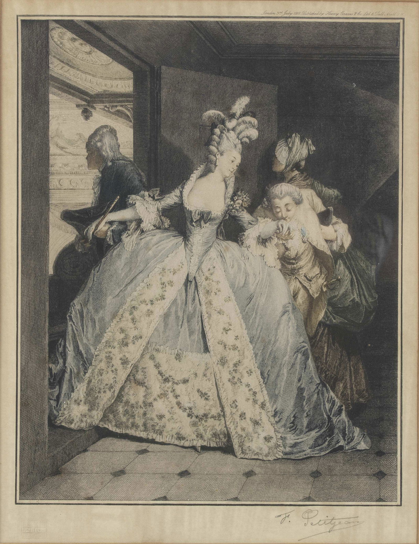 Edmond Marie Petitjean (French, 1844-1925) French boudoir scenes ((7)) (1 of 7)