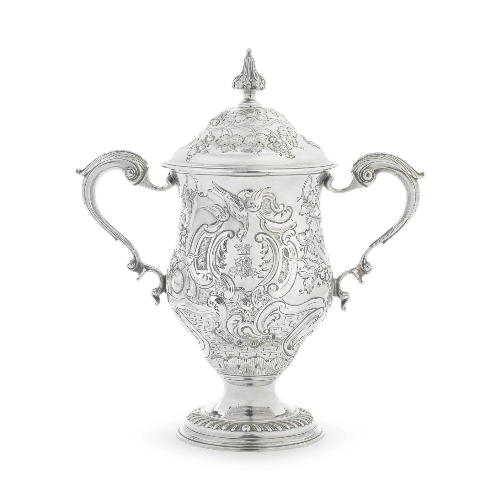 A George III silver two-handle cup and cover John Carter, London 1773 (1 of 1)