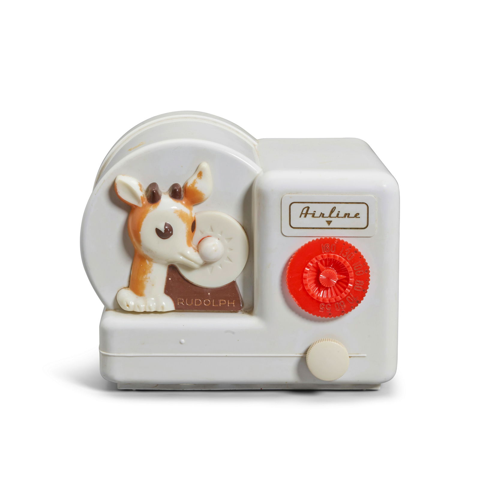 AIRLINE Rudolph Radiocirca 1950model 05GCB-1540A, for Montgomery Ward & Co., plasticheight 6in (... (1 of 6)