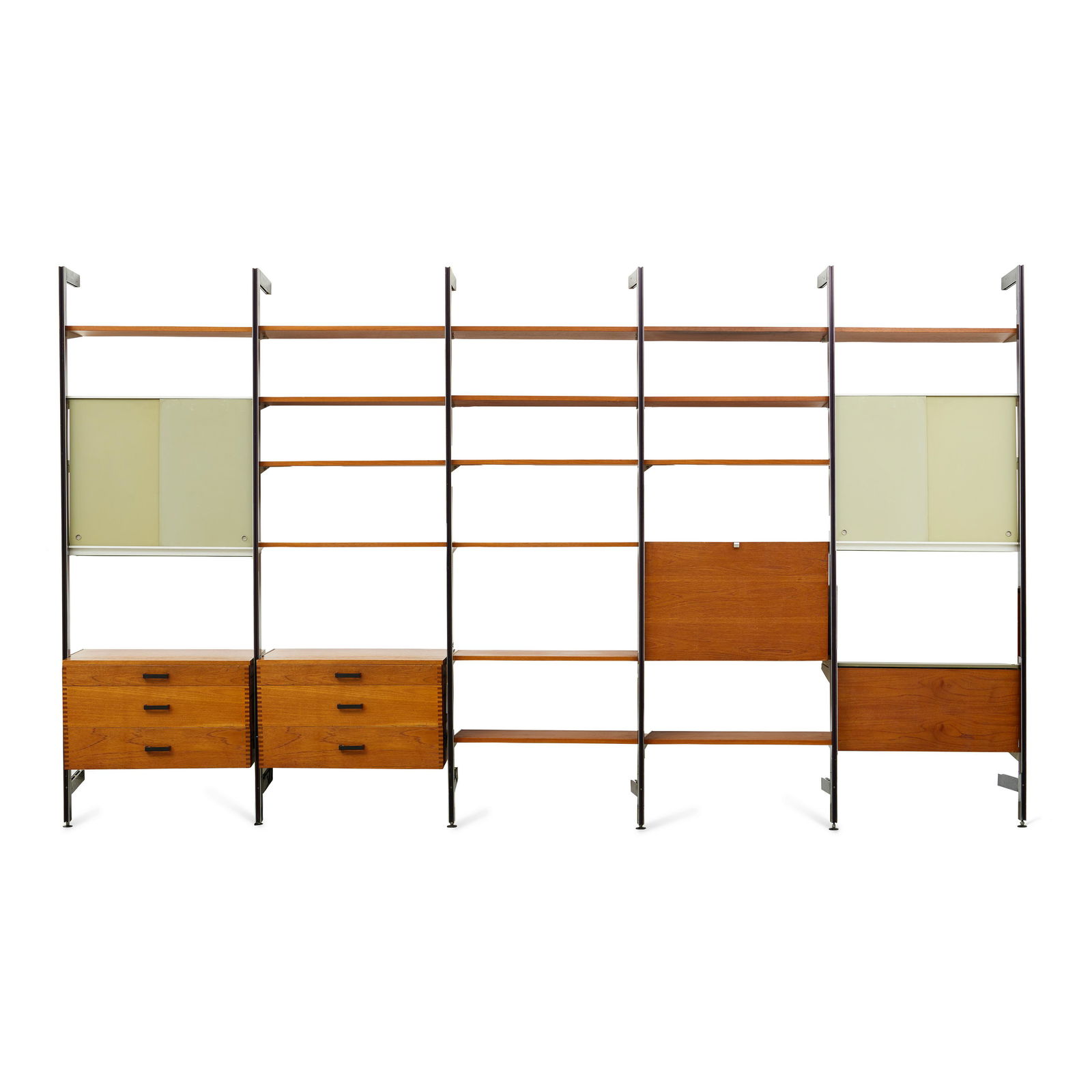 GEORGE NELSON & ASSOCIATES (FOUNDED 1955) Comprehensive Storage System (CSS)circa 1960for Herman... (1 of 1)