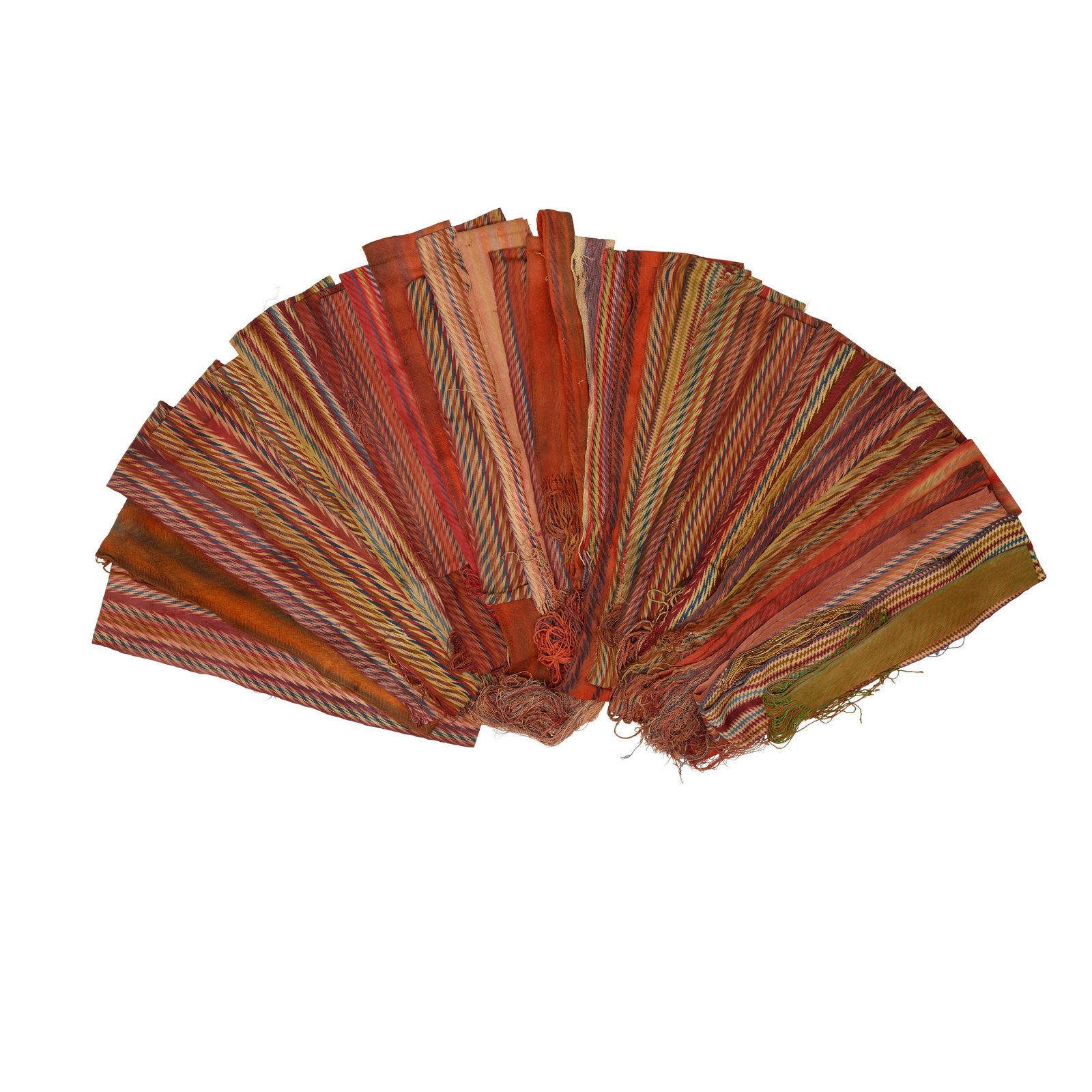 A collection of First Nations and French Canadian Ceinture Fléchée sashes (1 of 1)