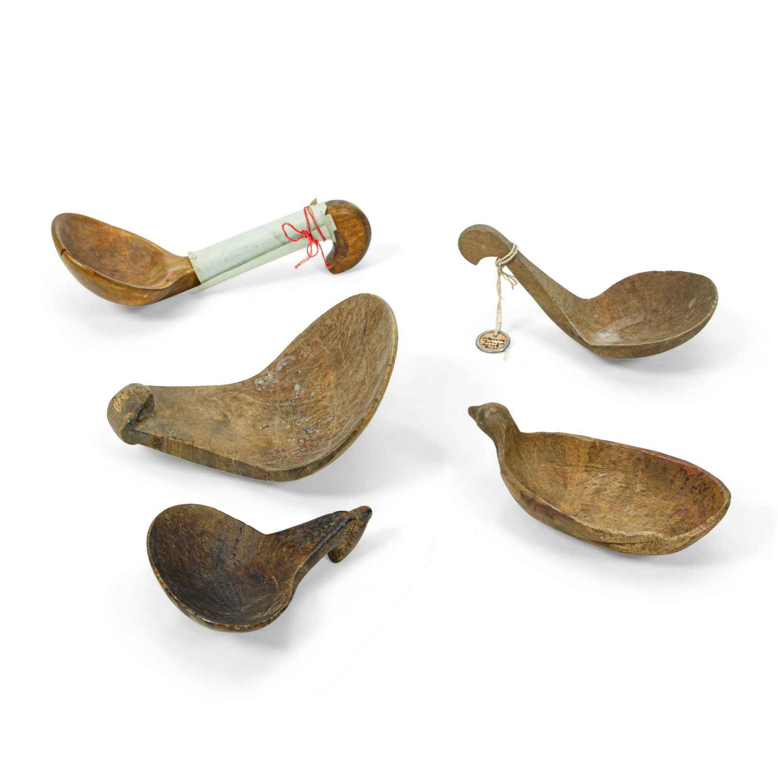 Five Haudenosaunee (Iroquois) ladles (1 of 1)
