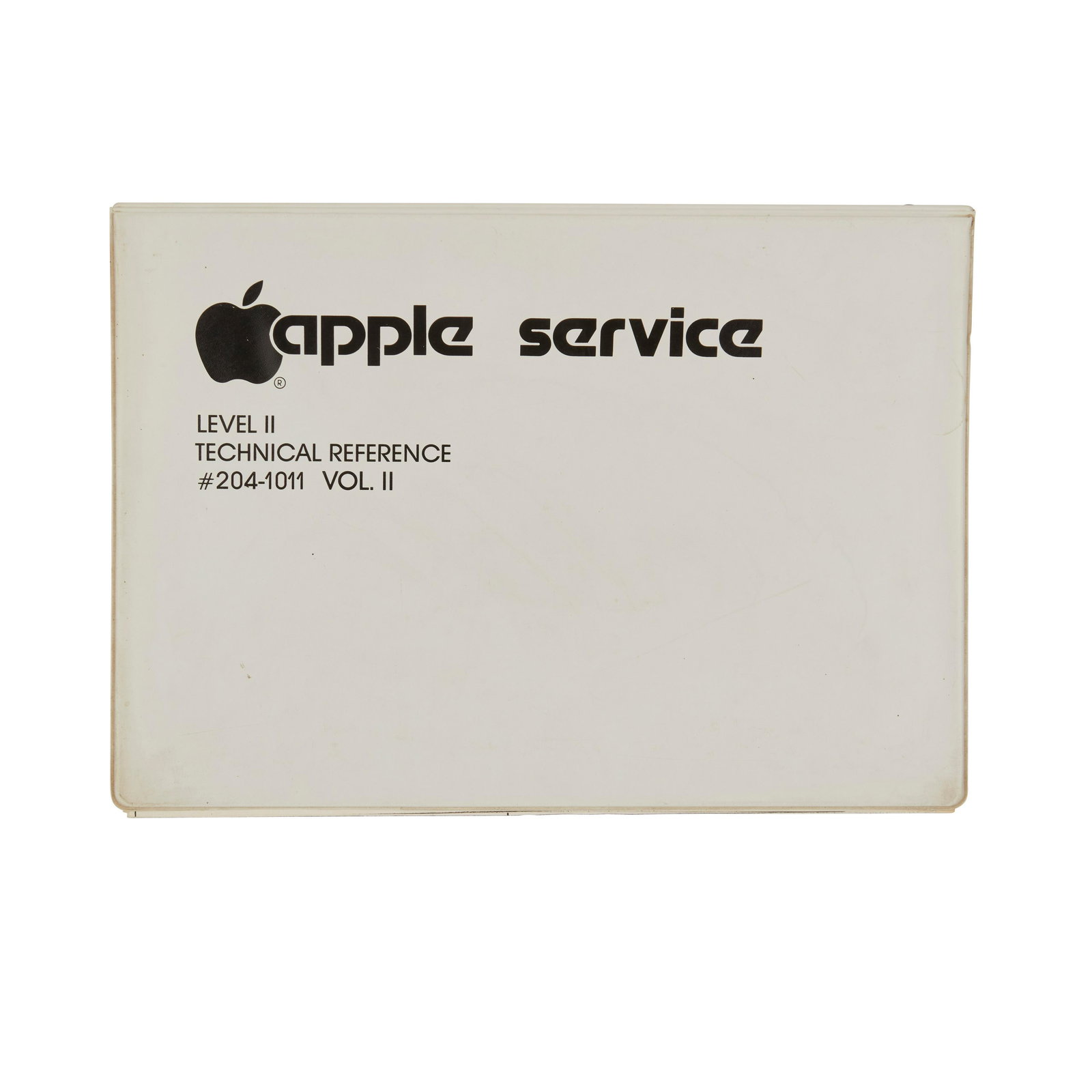 APPLE COMPUTER, INC. RARE TECHNICAL ALBUM OF SCHEMATICS. Apple Service: Level II Technical Refer... (1 of 3)