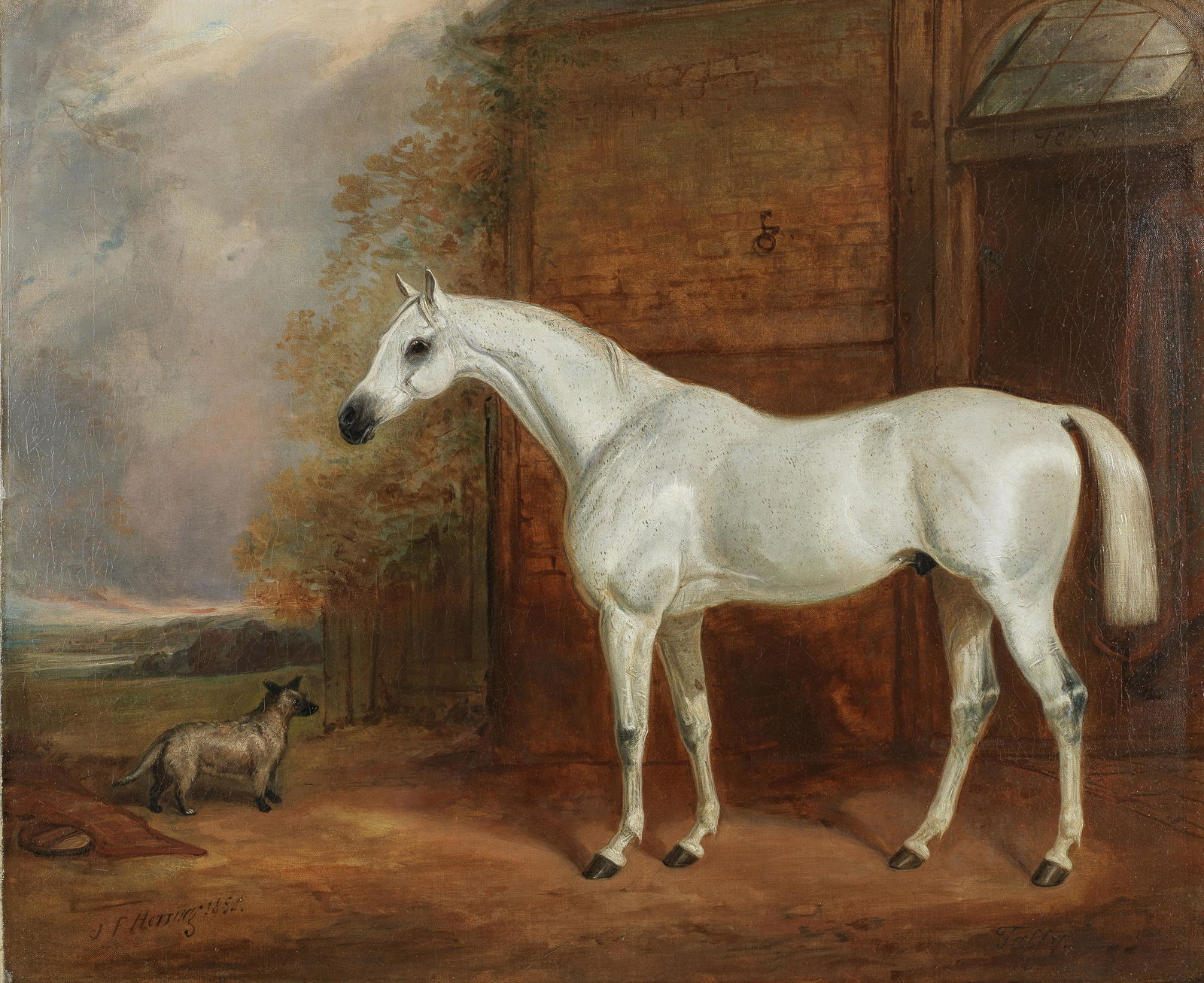 John Frederick Herring, Snr. (British, 1795-1865) 'Taffy' (1 of 3)