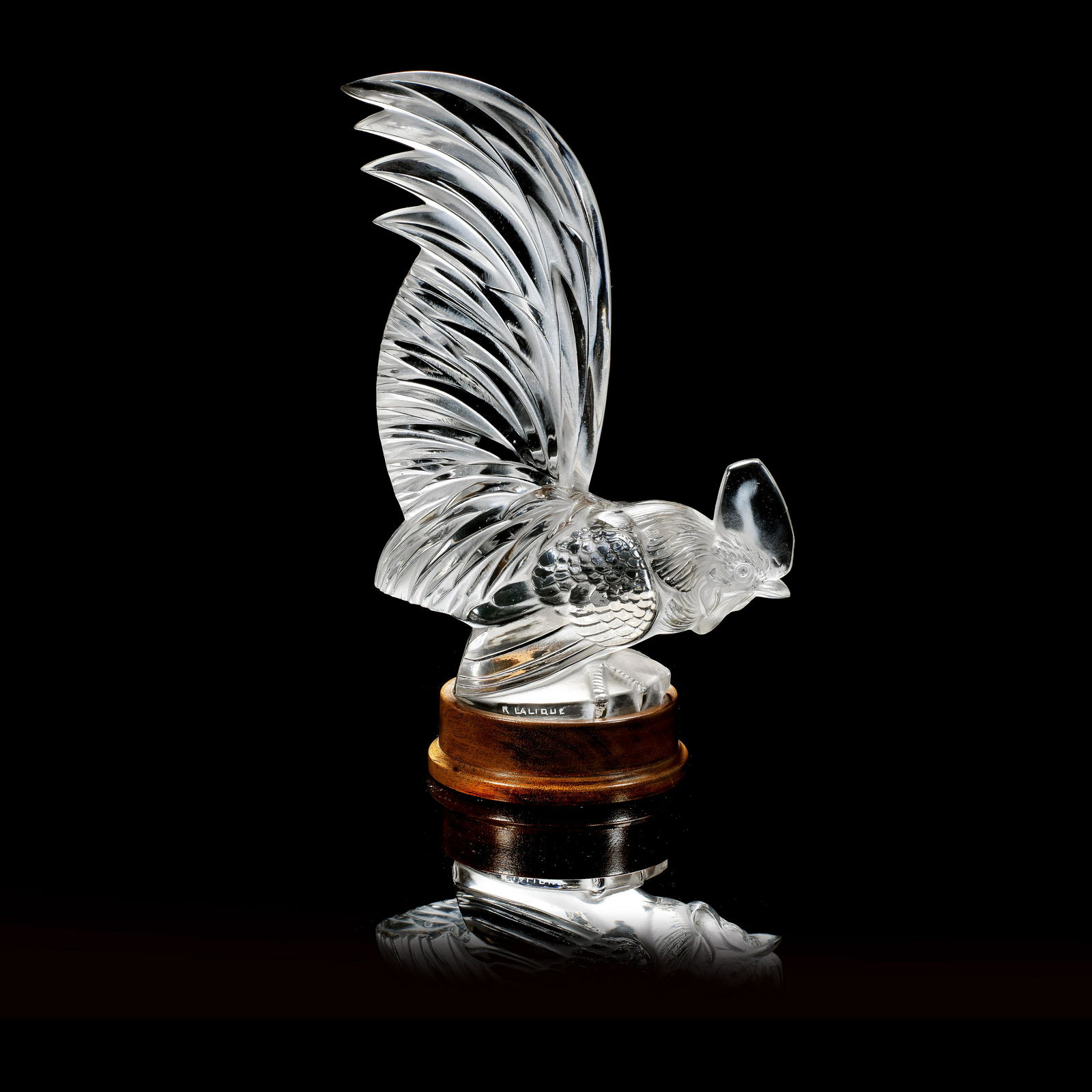 René Lalique  'Coq Nain' car mascot, designed 1928 (1 of 1)