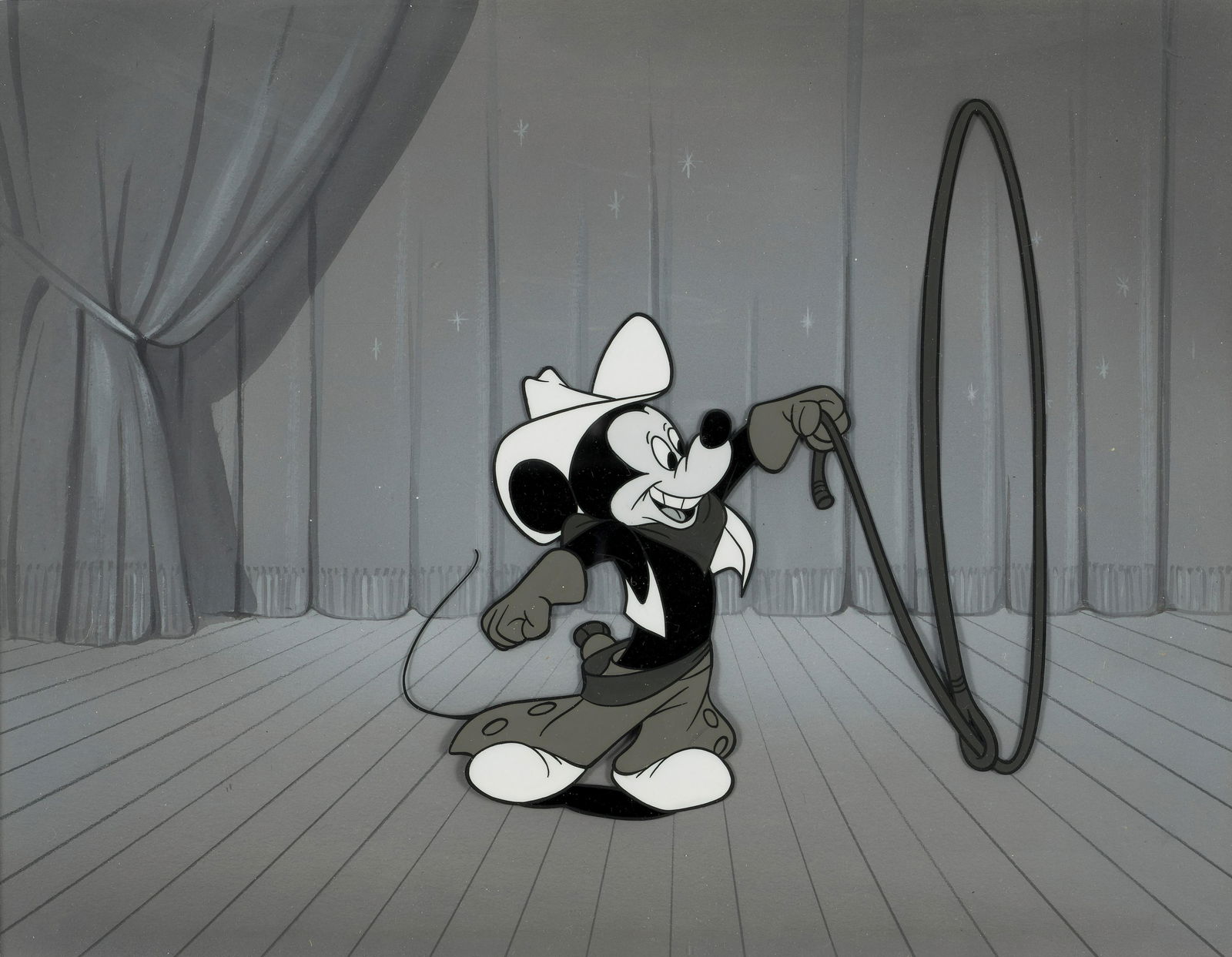 AN ANIMATION CEL OF MICKEY MOUSE (1 of 1)
