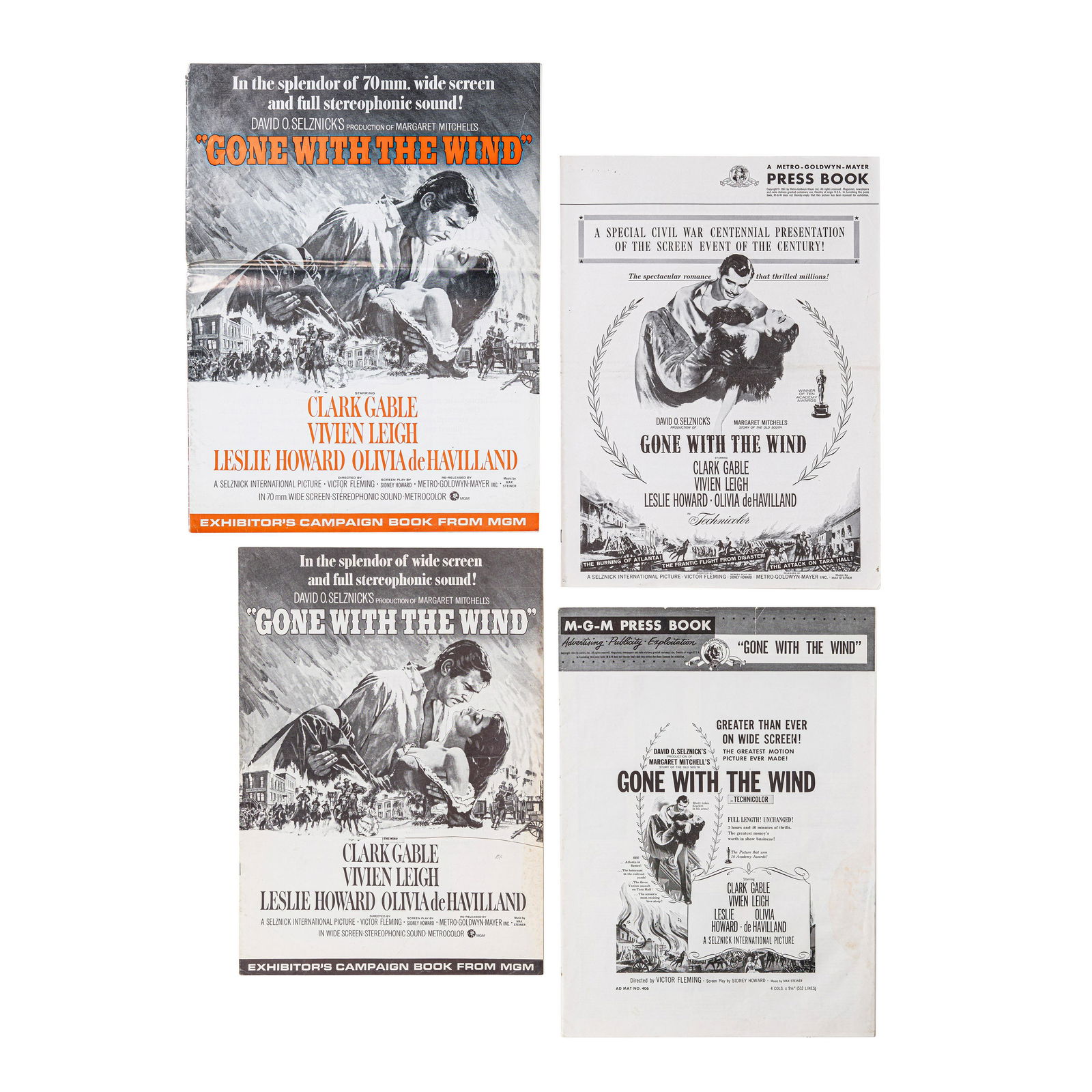 A COLLECTION OF GONE WITH THE WIND POSTERS, LOBBY CARDS AND PRESSBOOKS, 1939-1968 (1 of 2)