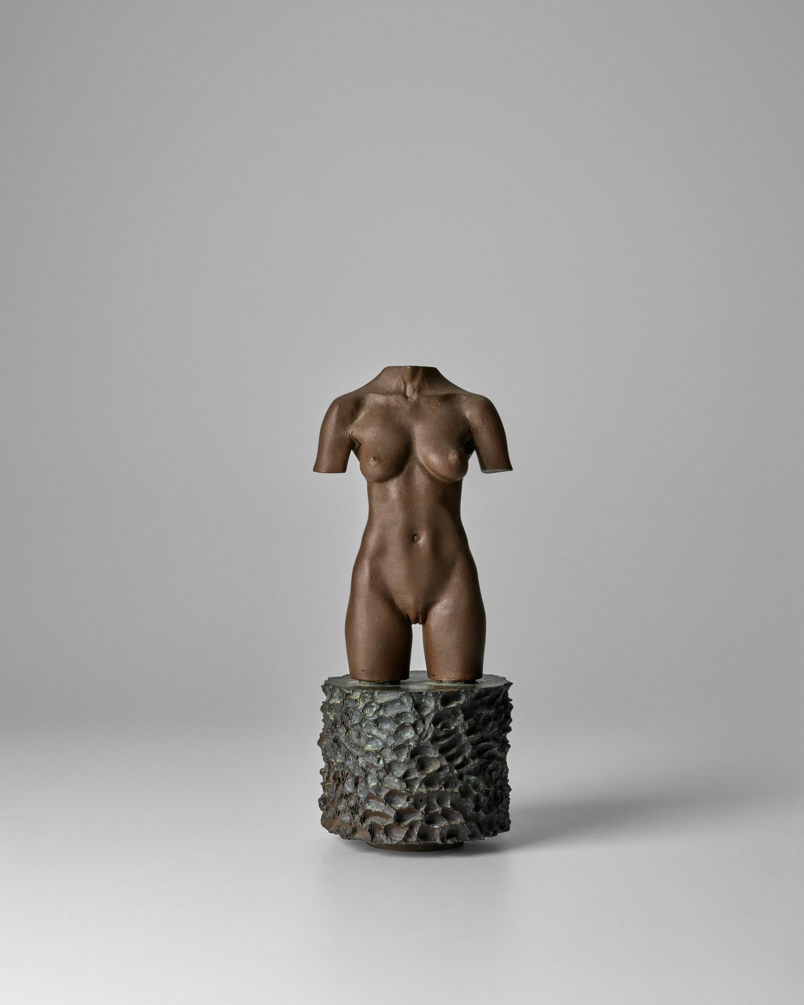 ROBERT GRAHAM (1938-2008) MOCA Torso1992patinated bronze, signed 'R. GRAHAM C.F. JUAVA'height 11... (1 of 4)