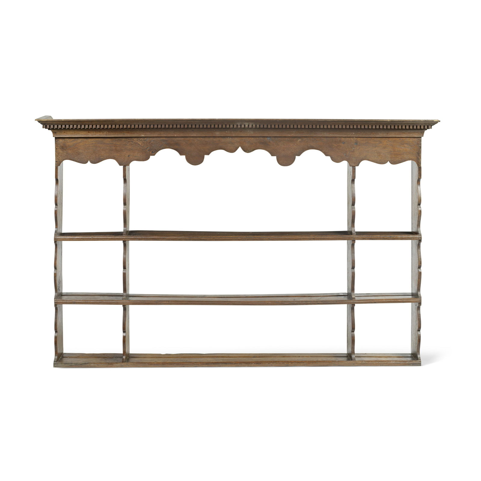 AN 18TH CENTURY OAK PLATE RACK (1 of 1)