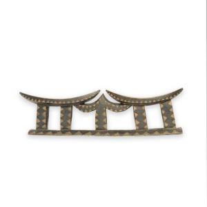 A Zulu carved hardwood  Double Headrest (Isigqiki) possibly late 19th century / early 20th century (1 of 1)