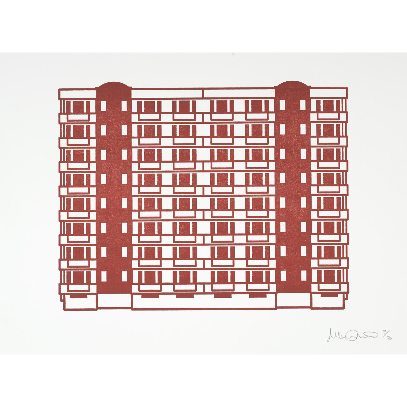 Julian Opie (born 1958); Apartment 5; (1 of 1)