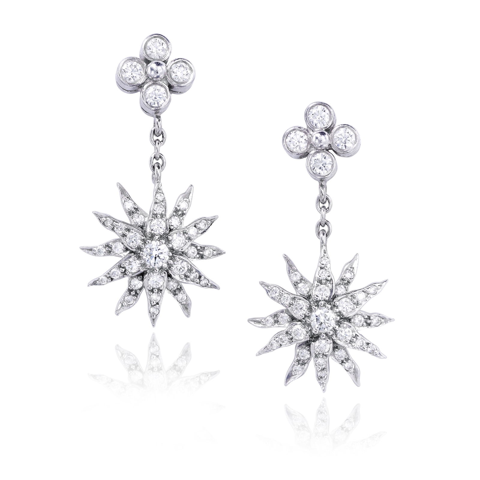 TIFFANY & CO. A PAIR OF DIAMOND EARRINGS Mar 08, 2023 Bonhams in