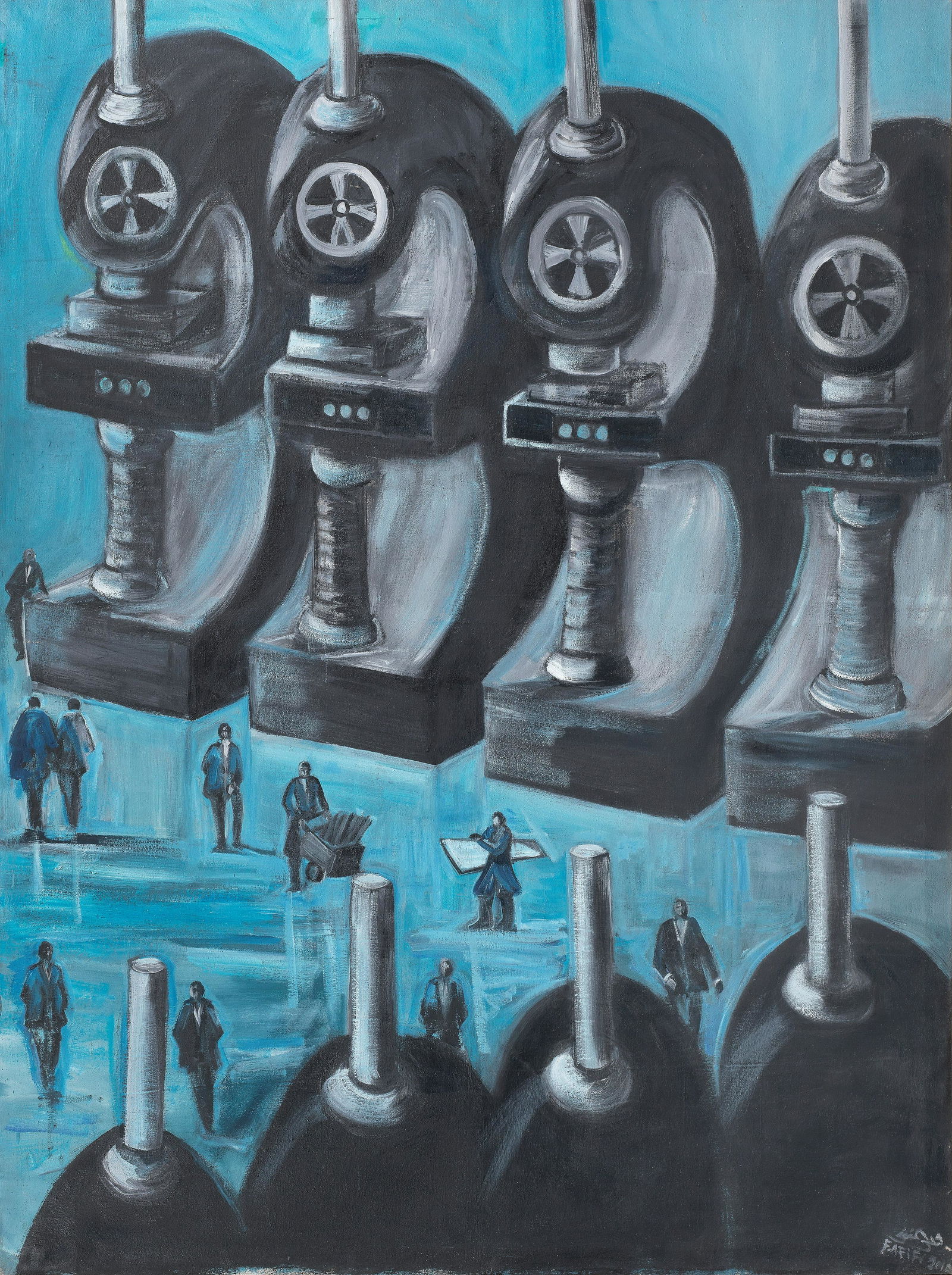 楢原健三 「梅咲く」 油彩画 F10号 | musicsajo.hu