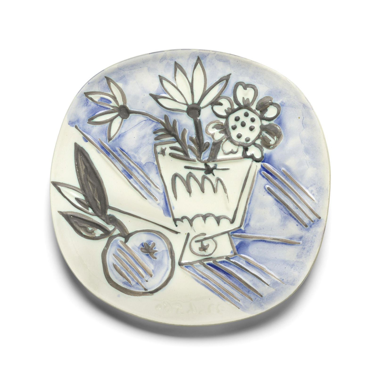 Pablo Picasso (1881-1973); Bunch with Apple; (1 of 1)