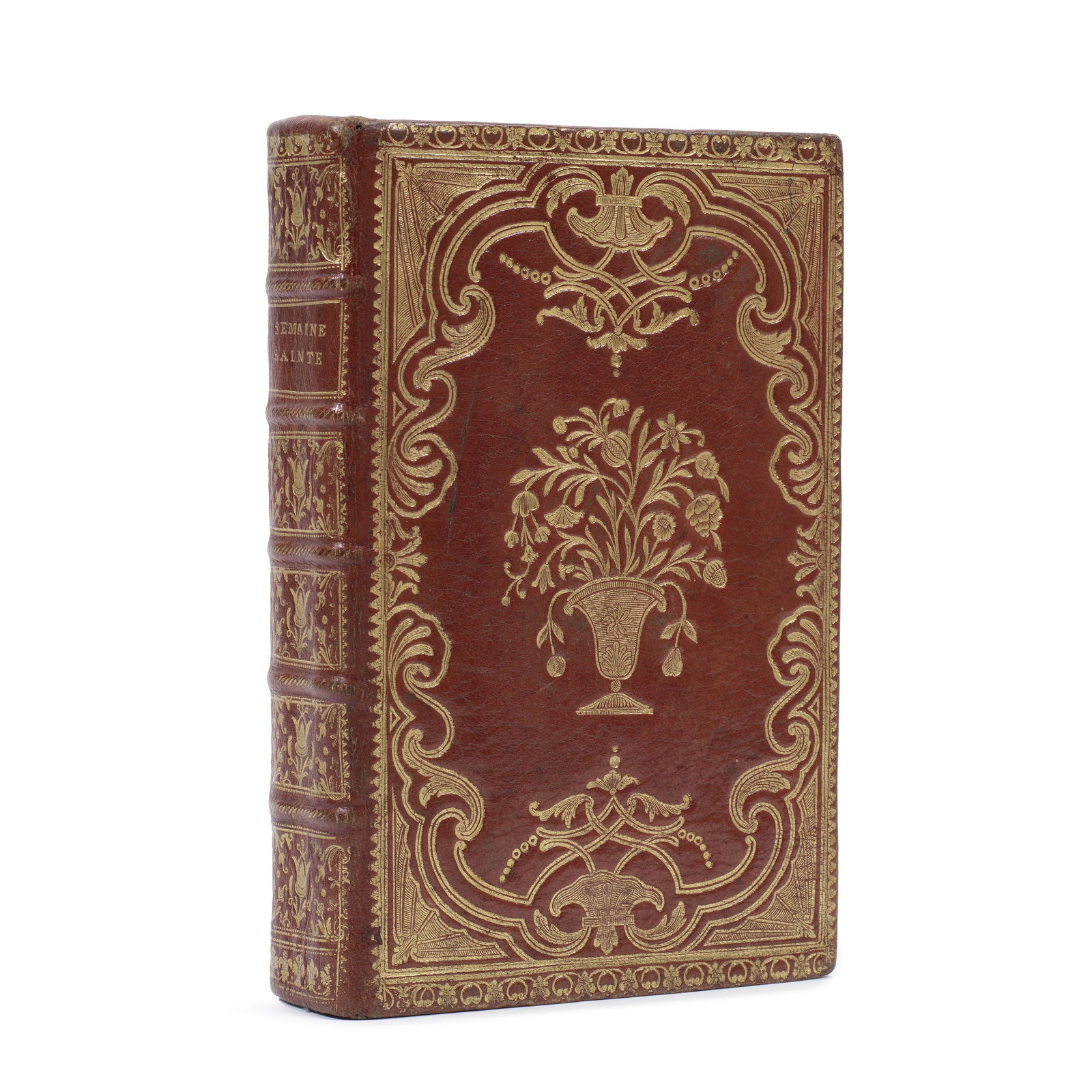 BINDING - FRENCH L'Office de la Semaine Sainte, Paris, G. Desprez, 1758 (1 of 1)