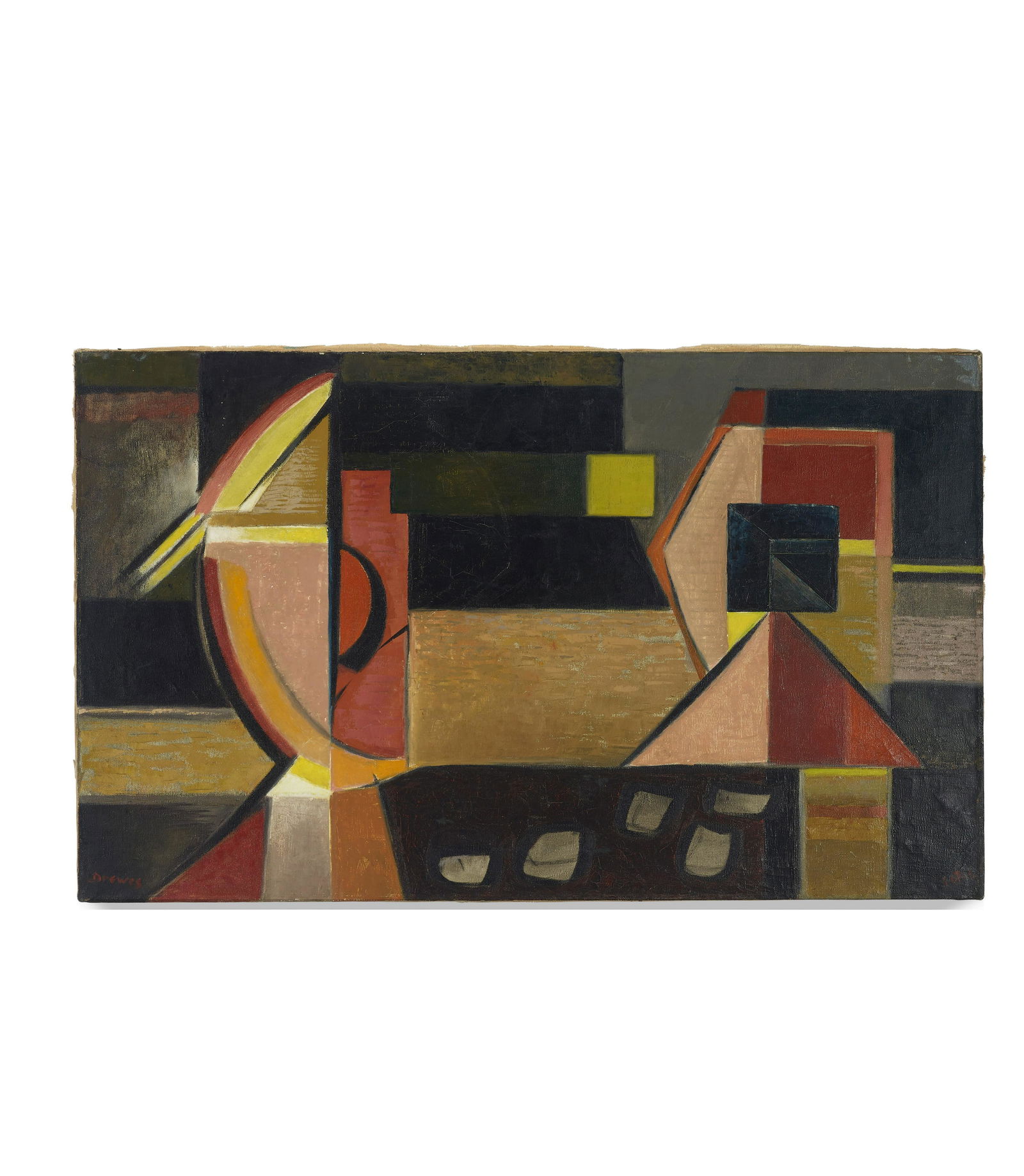 WERNER  DREWES (1899-1985) Frightened, 1946 (1 of 1)