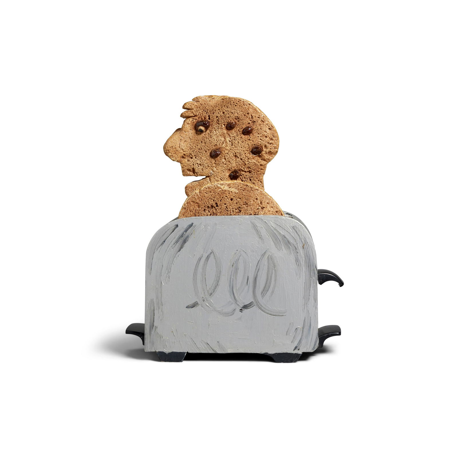 DAVID JAMES GILHOOLY (1943-2013) Self Portrait as Raisin Toast, 1983 (1 of 4)