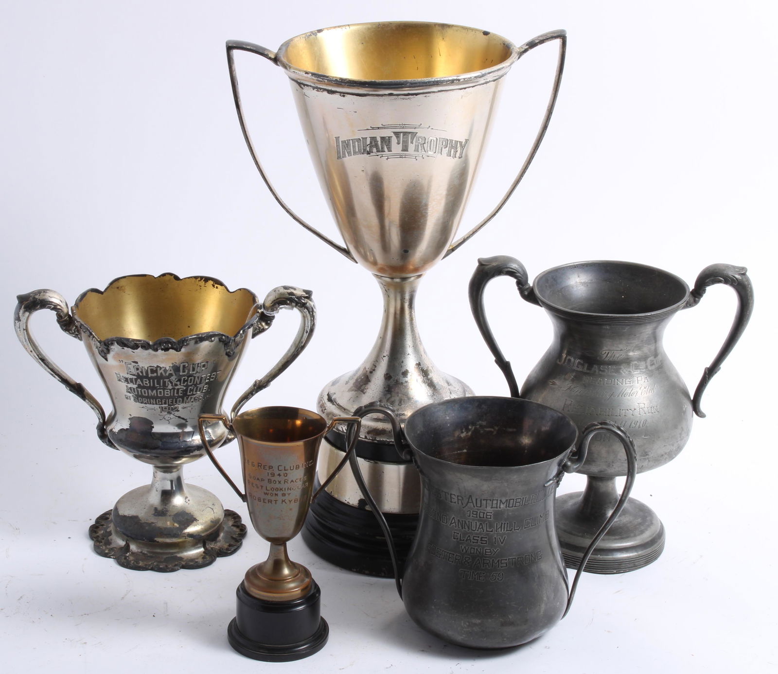 Assorted motoring cups,  ((5)) (1 of 1)