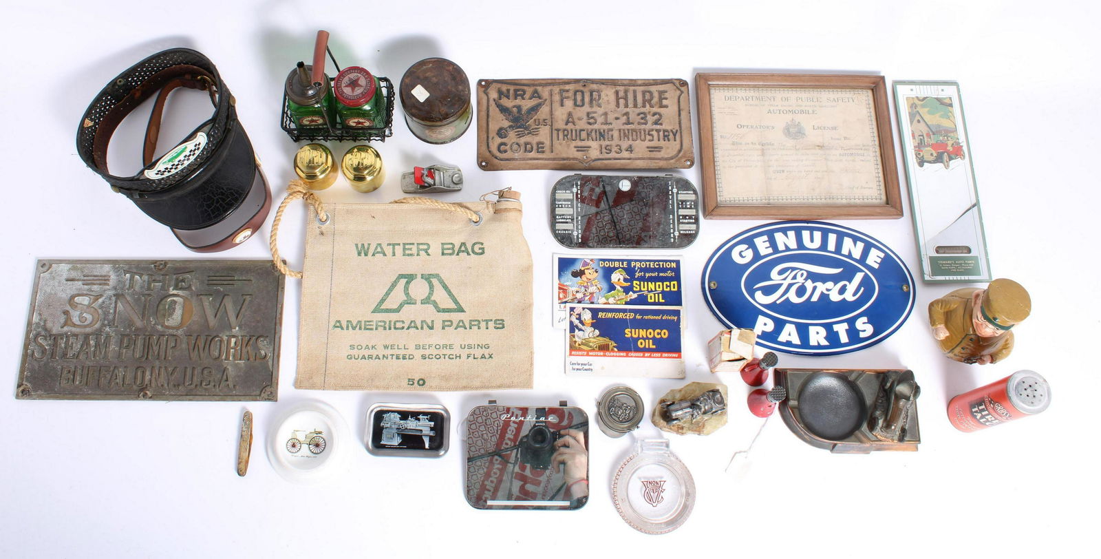 Assorted Automobilia,  ((Qty)) (1 of 1)