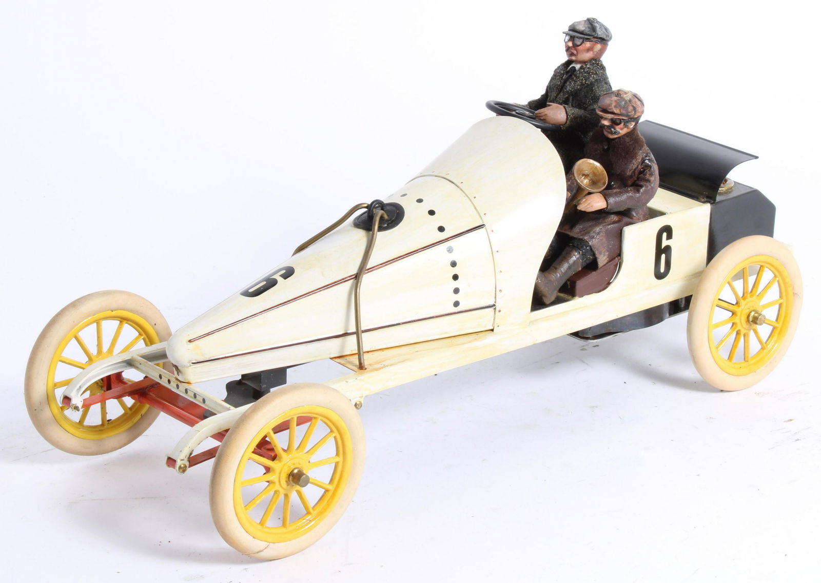 A 1902 Gordon-Bennett Serpollet Steam car model by V W Bailey, (1 of 1)