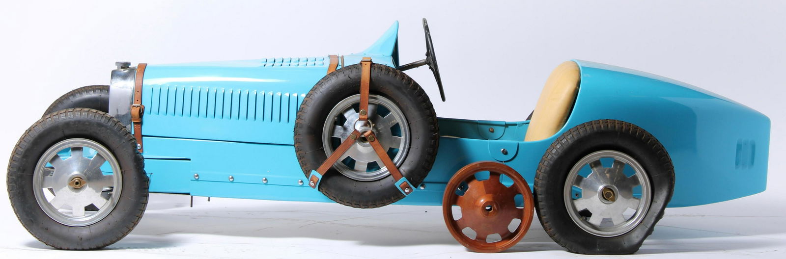 A replica 'Baby Bugatti' child's car, modern,   ((2)) (1 of 3)