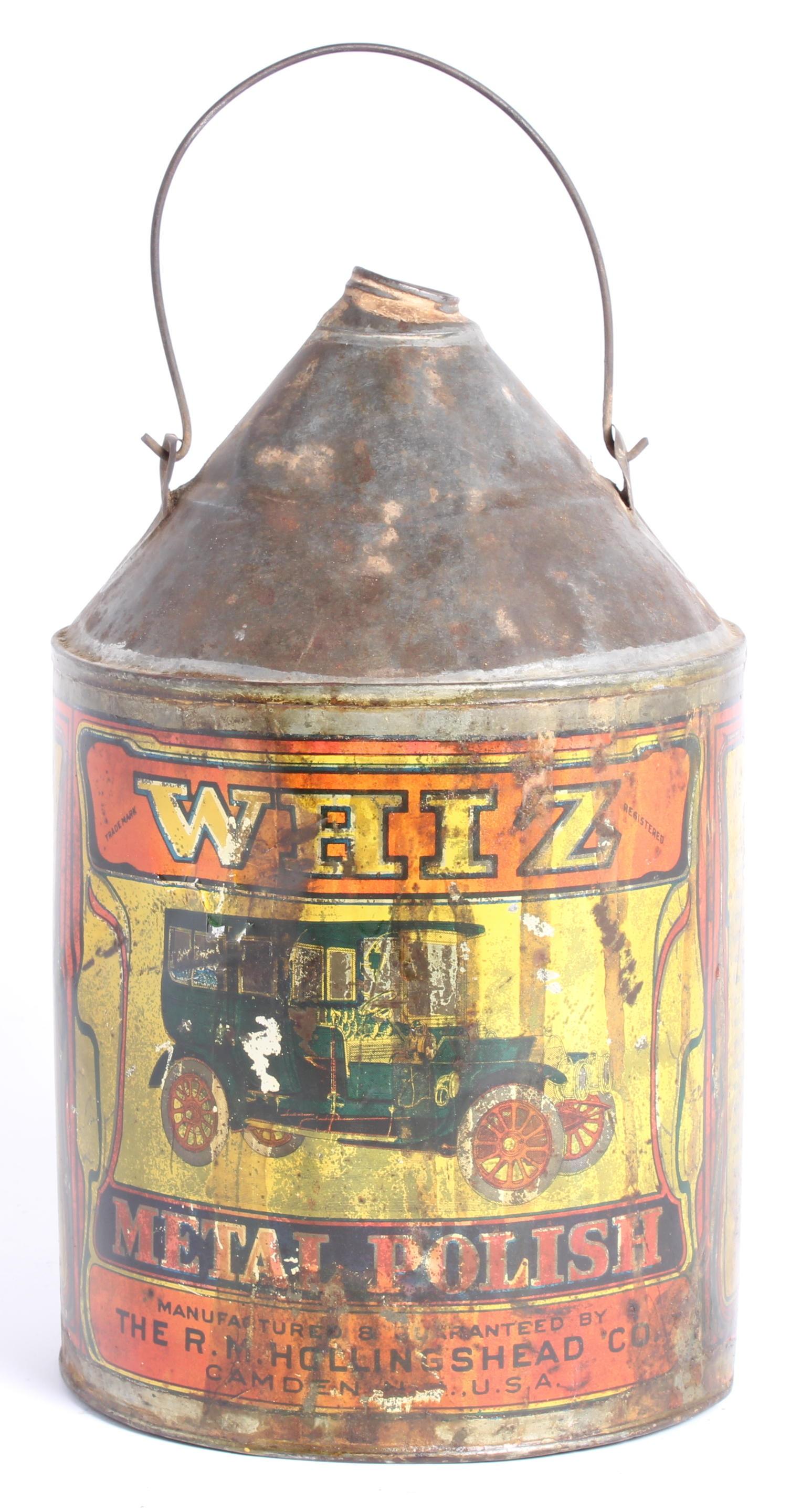 A Whiz Metal Polish tin, (1 of 1)