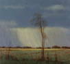 Nancy Bush (born 1947) Autumn Storm 22 x 24 in. framed 30 x 31 in.