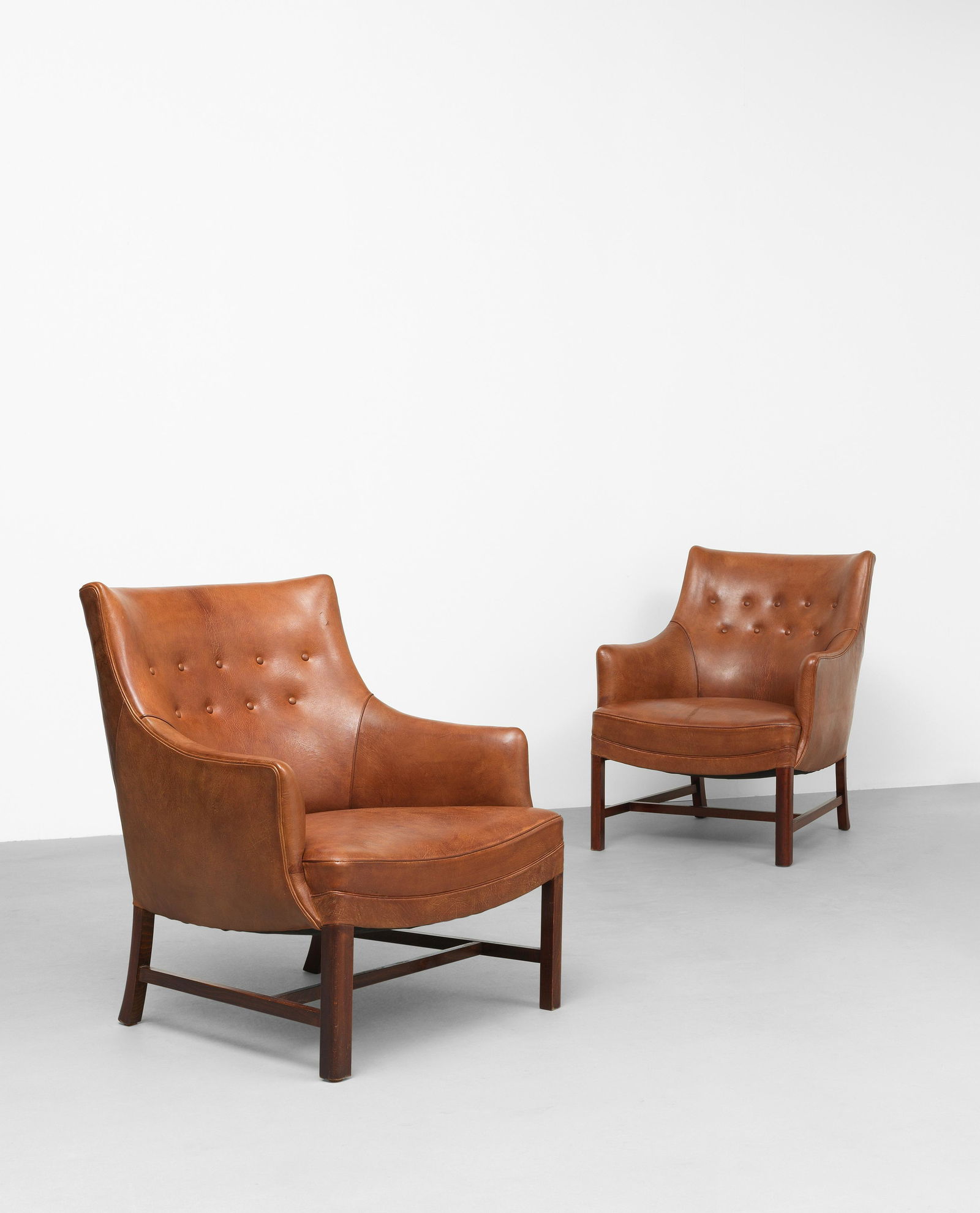 Frits Henningsen  Pair of armchairs, late 1930s (1 of 1)