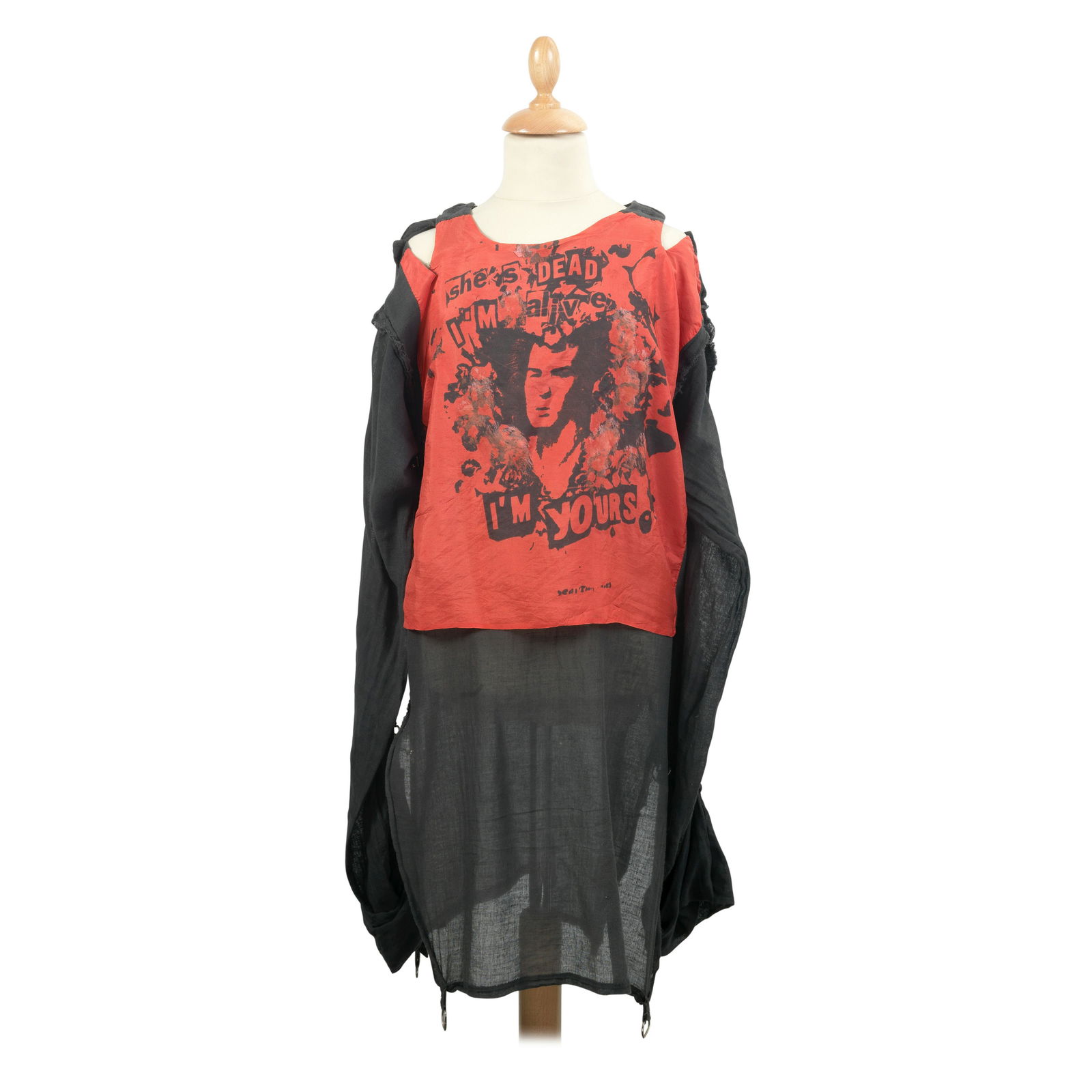 Vivienne Westwood & Malcolm McLaren: A 'She's Dead, I'm Alive, I'm Yours' Seditionaries Muslin S... (1 of 1)