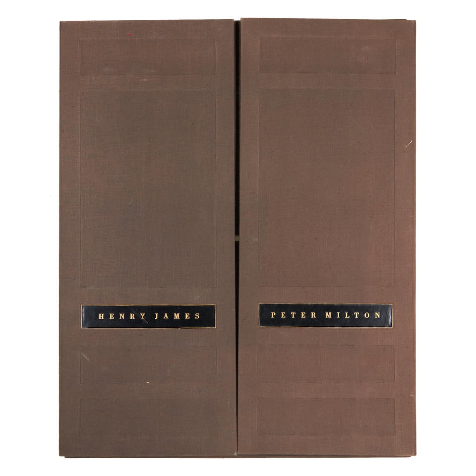 Peter Milton (American, born 1930); The Jolly Corner;: Peter Milton (American, born 1930) The Jolly Corner (Milton 62-82), 1971 Twenty one etchings on paper; each plate numbered in pencil to the center of the lower margin, numbered and signed '143/150 PWM