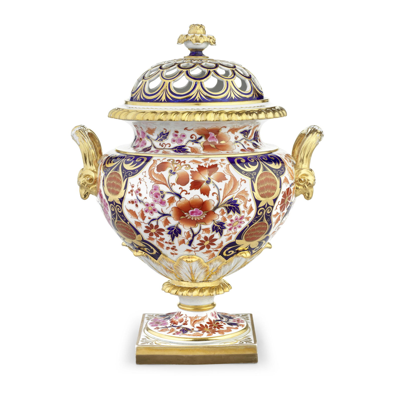 A large Flight, Barr and Barr Worcester pot pourri vase and cover, circa 1820-30 (1 of 1)