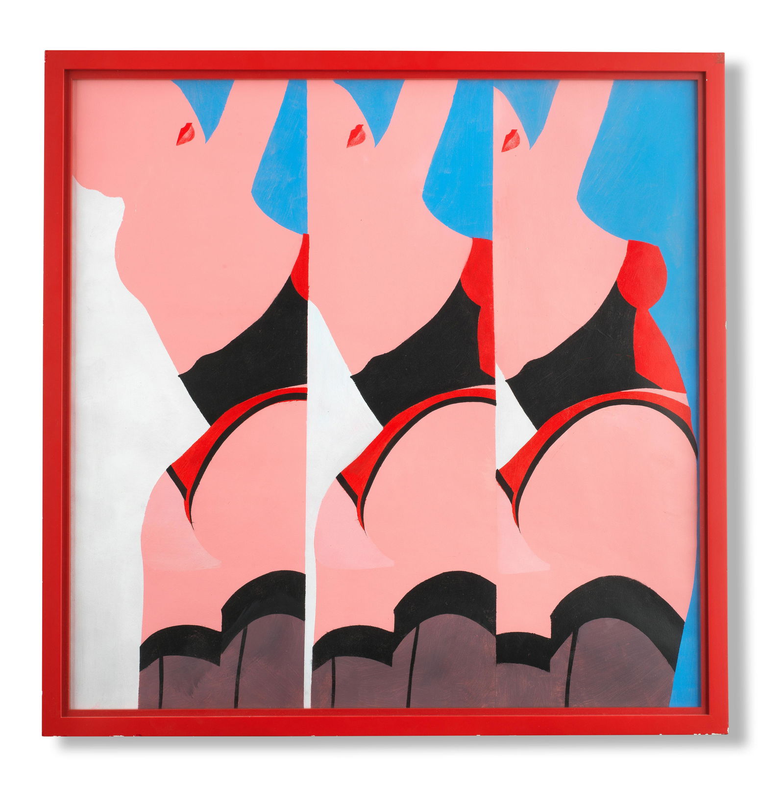 Antony Donaldson (British, 1939) Avant Strip Consequence 2 67.3 x 67.3 cm. (26 1/2 x 26 1/2 in.)...: Antony Donaldson (British, 1939) Avant Strip Consequence 2 acrylic on paper 67.3 x 67.3 cm. (26 1/2 x 26 1/2 in.) Executed in 1963 Footnotes: Provenance The Artist With Alan Wheatley Art, London,