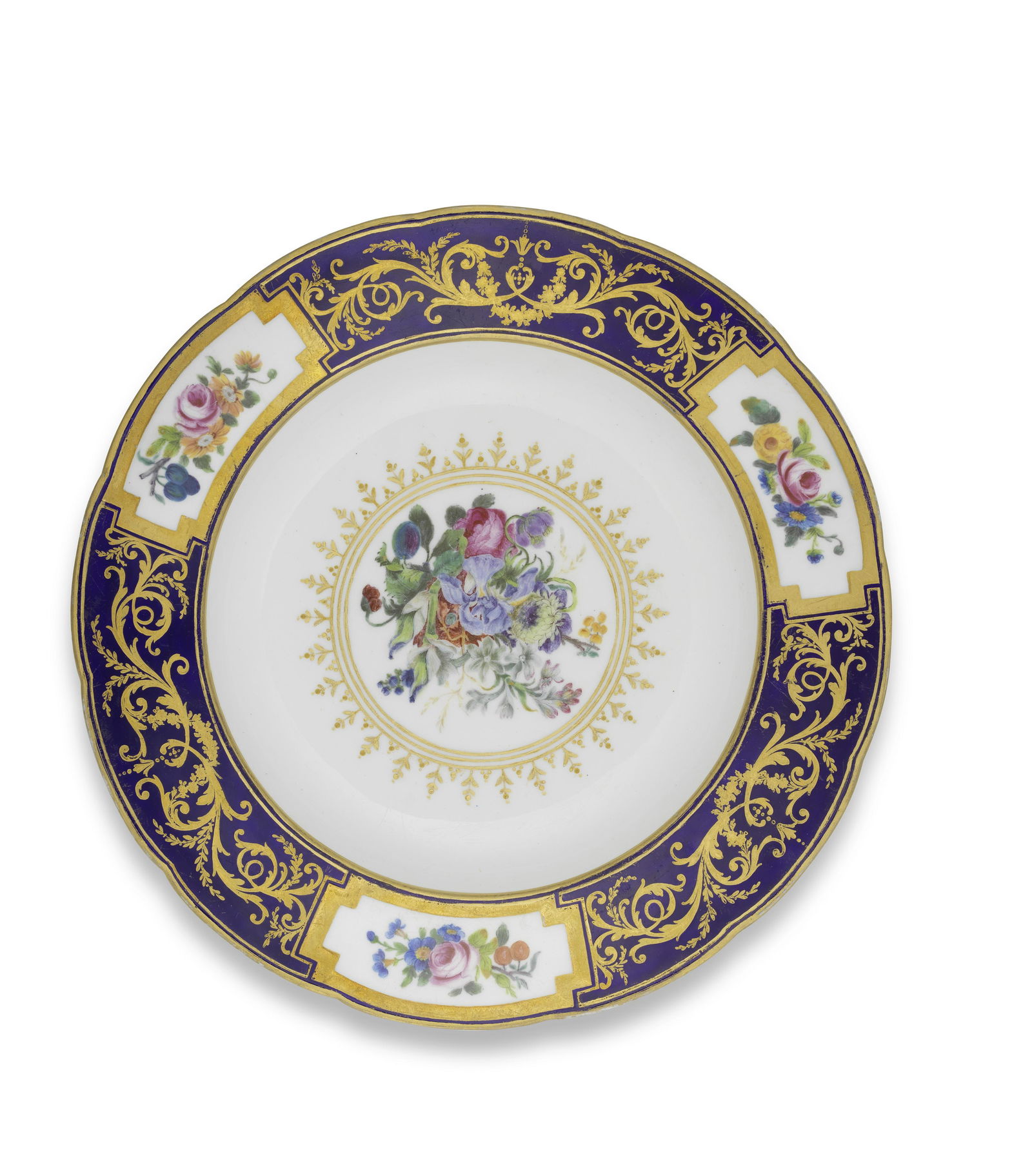 A Sèvres soup plate from the 'Comte d'Aranda' service, dated 1787 (1 of 1)