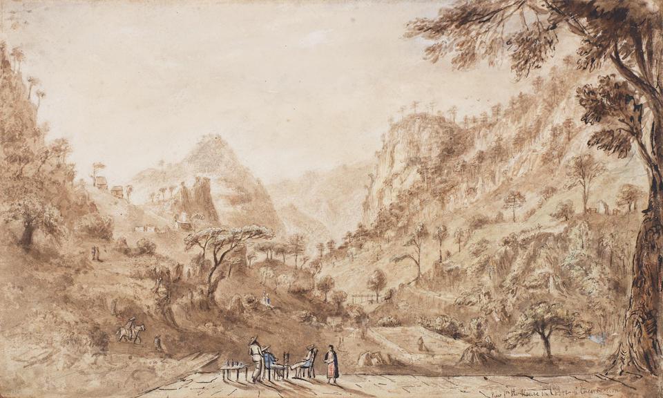 English School, 19th Century Four views of South America, including a view of Encarnacion, Mexic... (1 of 4)