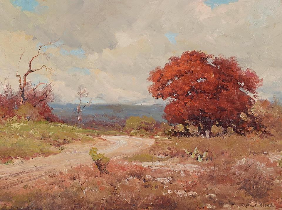 Robert William Wood (1889-1979) The road home 12 x 16in (30.5 x 40.7cm) (1 of 2)