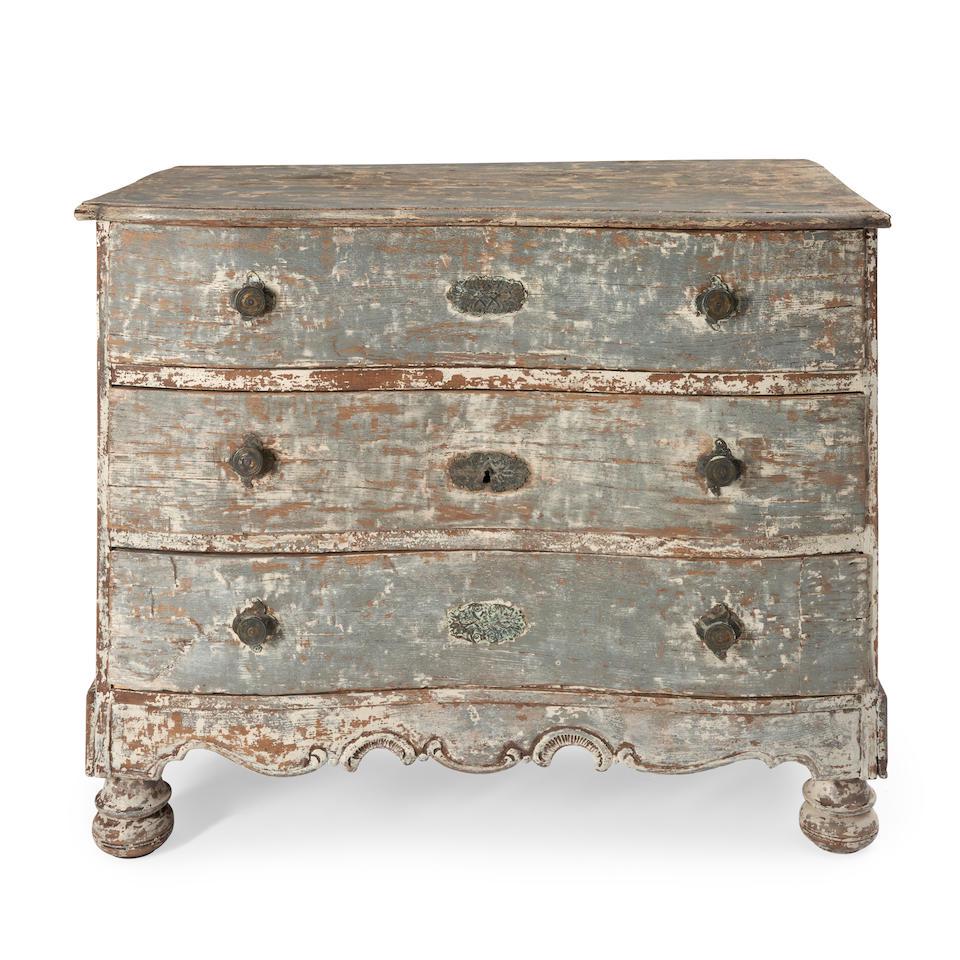 Portuguese Painted Chest of Drawers, (1 of 1)