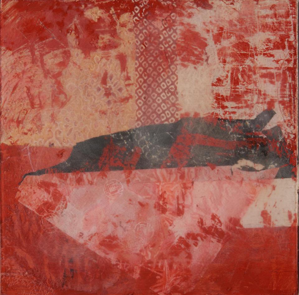 American School, 20th/21st Century Abstract in Red (1 of 3)