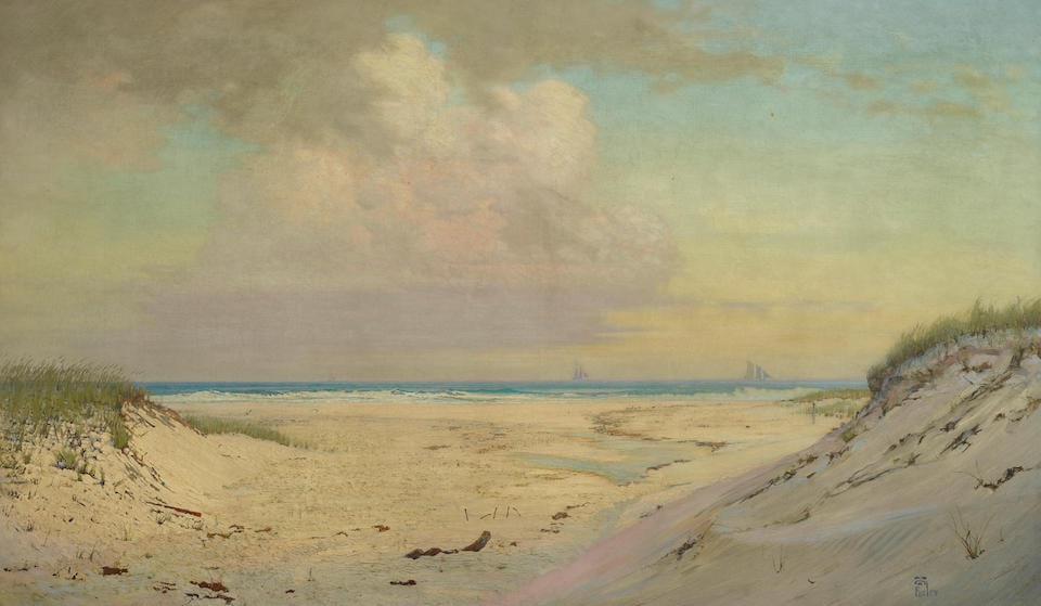 Richard Blossom Farley (1875-1951) Barnegat Beach 36 x 60 in. (91.4 x 152.4 cm.)  (Painted in 19... (1 of 1)