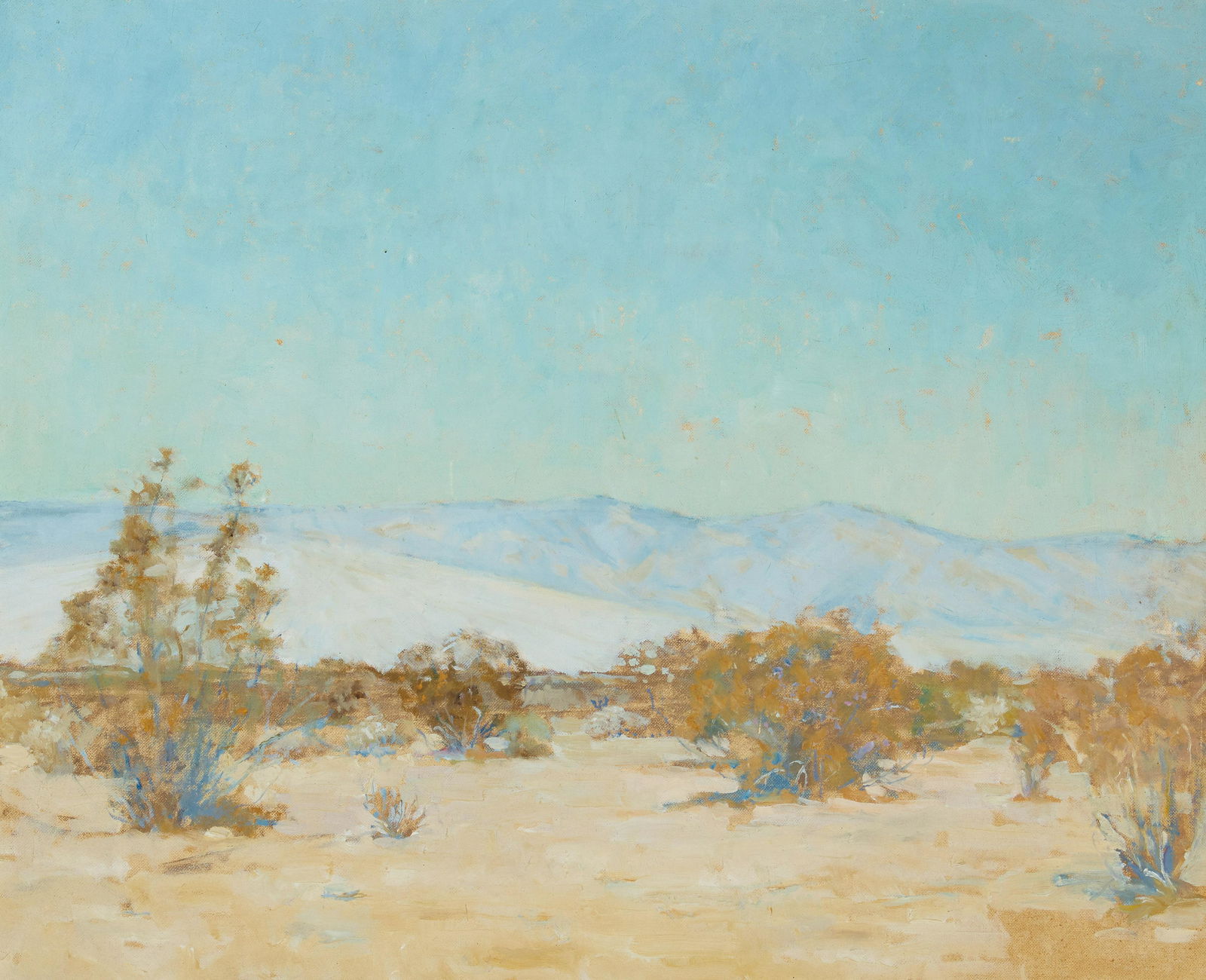 Alson Skinner Clark (1876-1949) A Desert Landscape (Thought to be the San Jacinto Mountains)  18... (1 of 3)