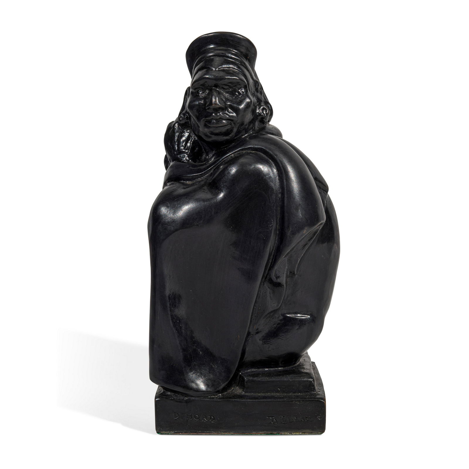 Donal Hord (1902-1966) Aztec (Montezuma) 9 3/4 in. high (1 of 5)