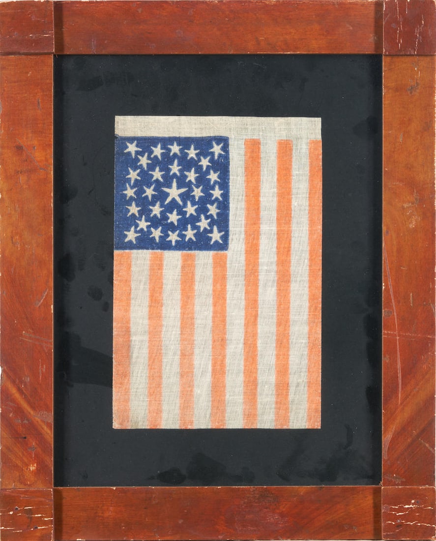 Small 29 Star Parade Flag, America, 1846-48. (1 of 1)