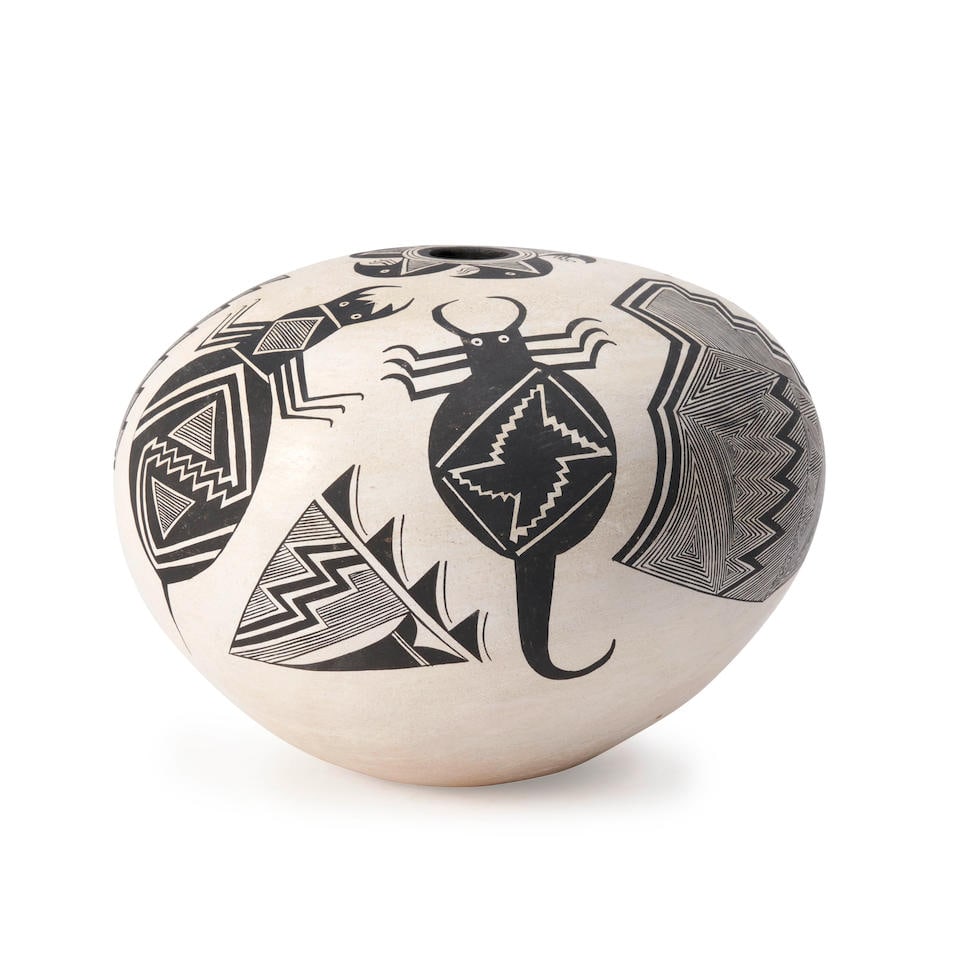An Acoma polychrome jar Barbara Cerno (Acoma/Hopi, b. 1951) and Joseph Cerno (Acoma, b. 1947) ht... (1 of 3)