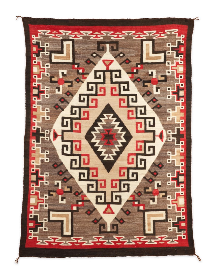 A Diné (Navajo) rug 68 1/2 x 48 1/4 in. (1 of 2)