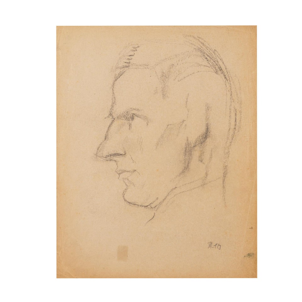 HANS RICHTER (1888-1976) Portrait 1910 (1 of 2)