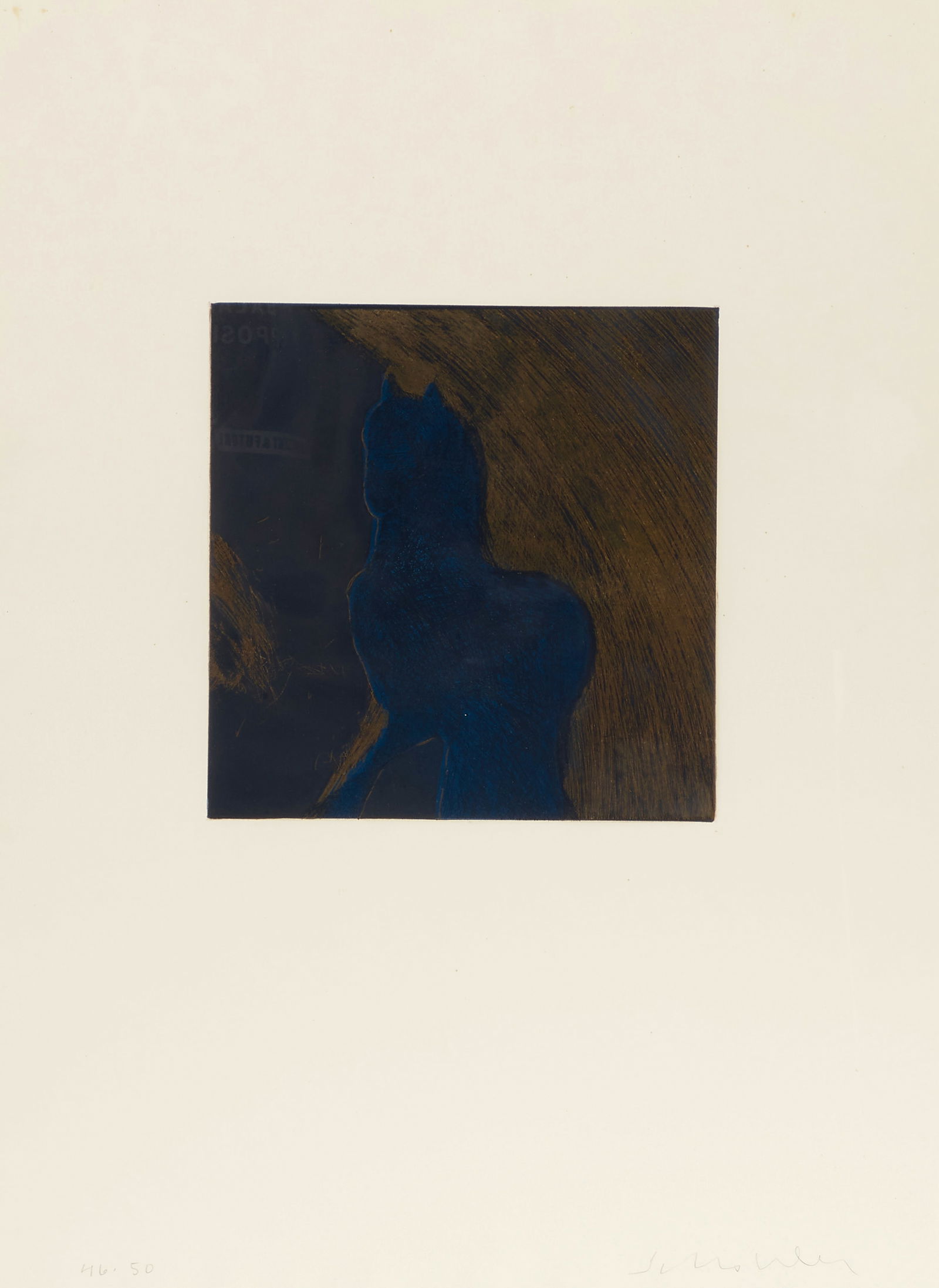 A Fritz Scholder lithograph (1 of 2)