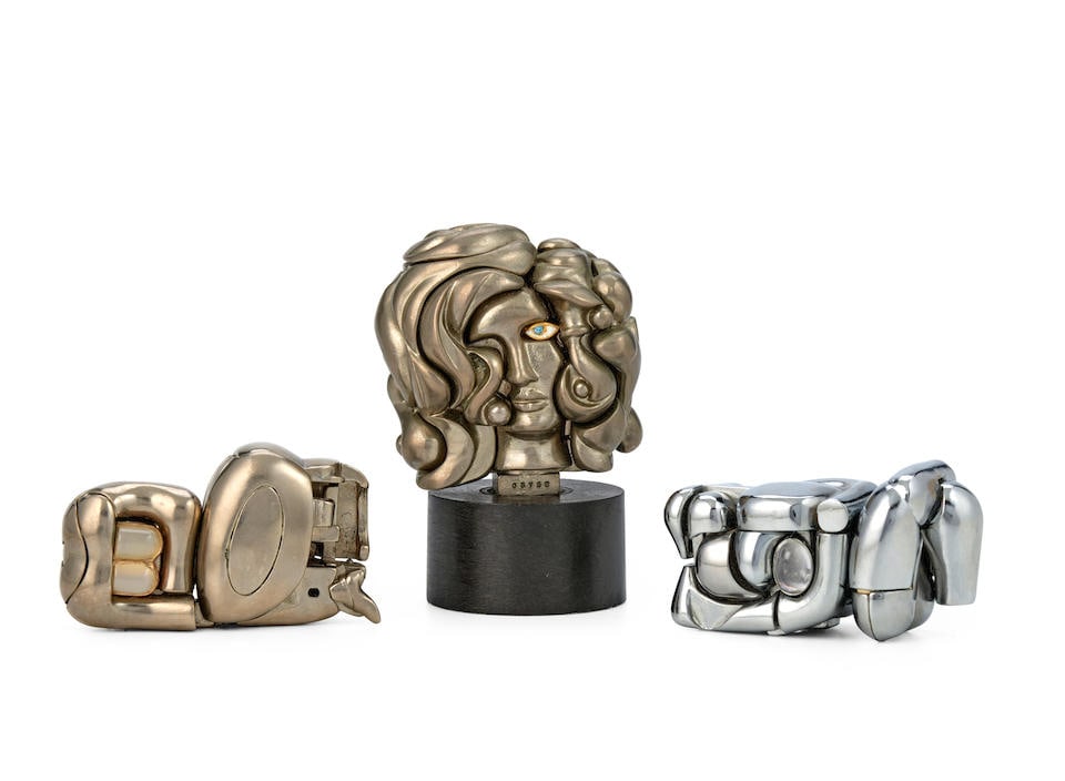 Miguel Berrocal (1933-2006); Portrait of Michele; Mini Maria; Mini Zoraida (3 works); (1 of 1)