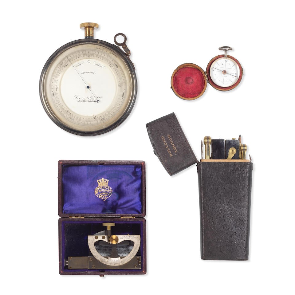 Four scientific instruments,  English,  1800-1900, (1 of 1)