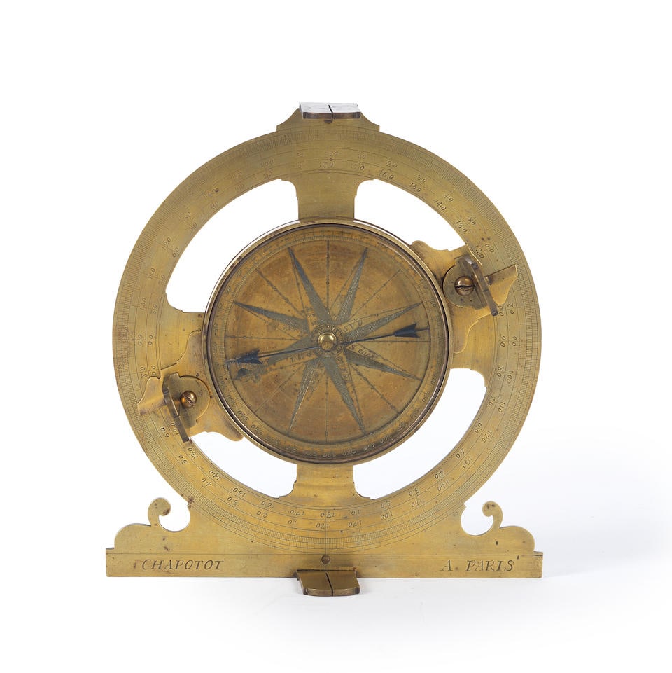 A Rare Louis Chapotot Circumferentor, French, circa 1700, (1 of 1)