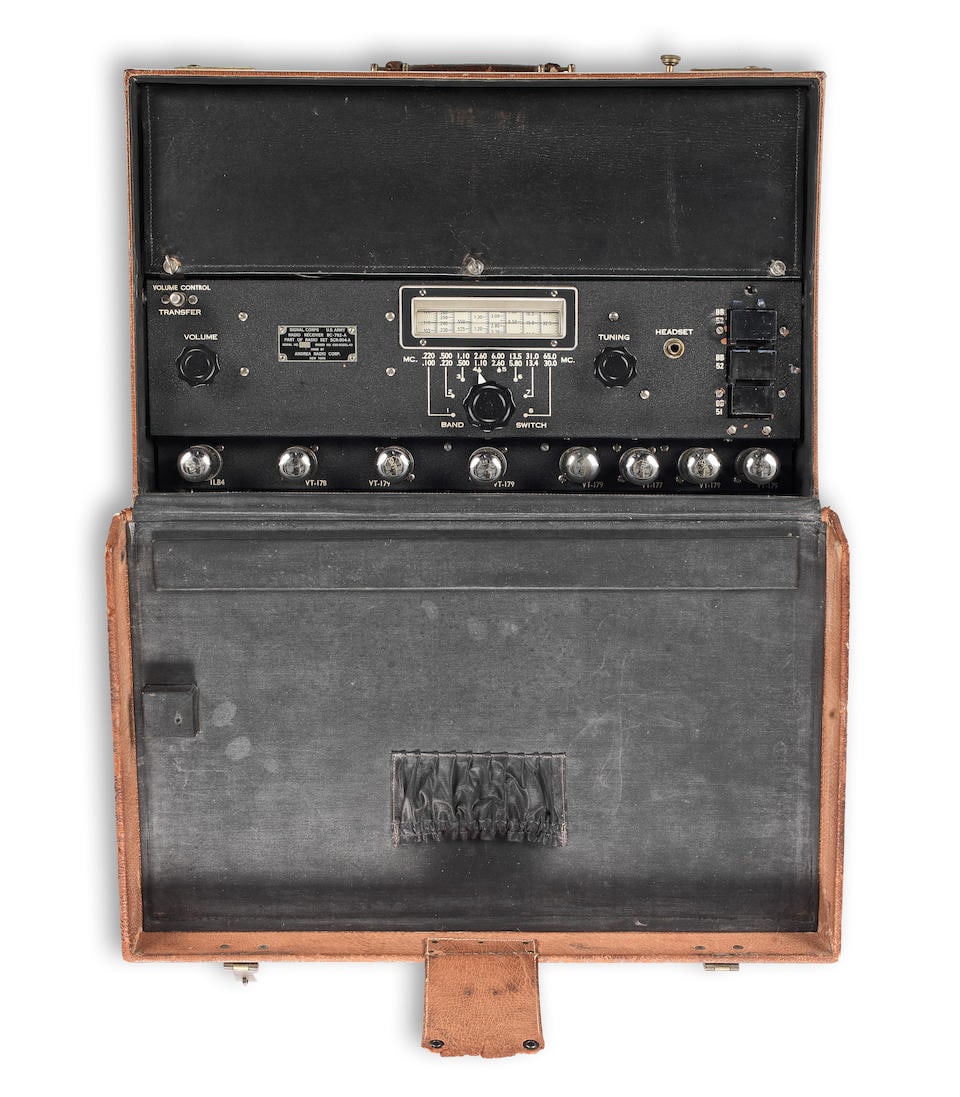 A BC-792 Radio Direction Finder, American, circa 1943, (1 of 5)